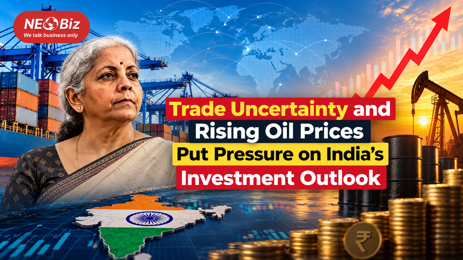 Trade Uncertainty and Rising Oil Prices Put Pressure on India’s Investment Outlook